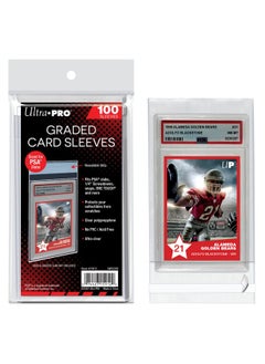 - Psa Graded Card Slab Resealable Sleeves (100 Ct.) - Ultimate Collectible Sports Cards Protection, Trading Cards, & Graded Cards, Keep Valuable Card Slabs Clean & Safe Against Scratches
