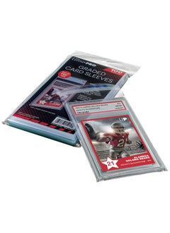 Ultra Pro - Psa Graded Card Slab Resealable Sleeves (100 Ct.) - Ultimate Collectible Sports Cards Protection, Trading Cards, & Graded Cards, Keep Valuable Card Slabs Clean & Safe Against Scratches  - Image 4