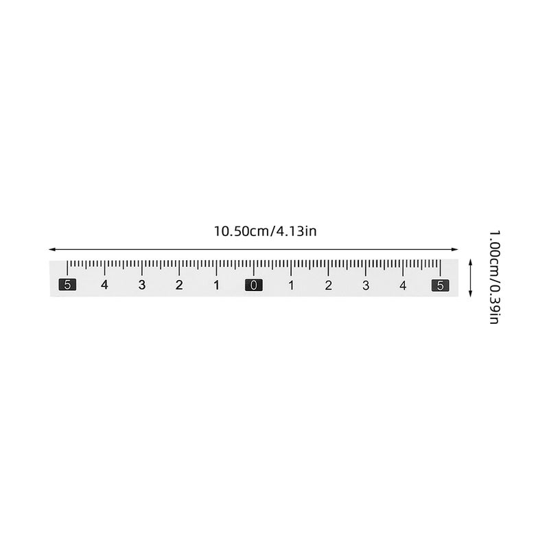 4 Sets Measure Tape with Adhesive Backing Self Adhesive Sticky Measuring Tape Workbench Ruler for Woodworking Drafting Table - Image 2
