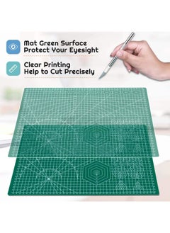 Generic Self Healing Sewing Mat, 12inch x 18inch Rotary Cutting Mat Double Sided 5-Ply Craft Cutting Board for Sewing Crafts Hobby Fabric Precision Scrapbooking Project  - Image 4