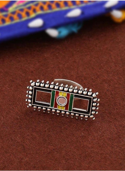 Rabaari Ethnic Statement Ring