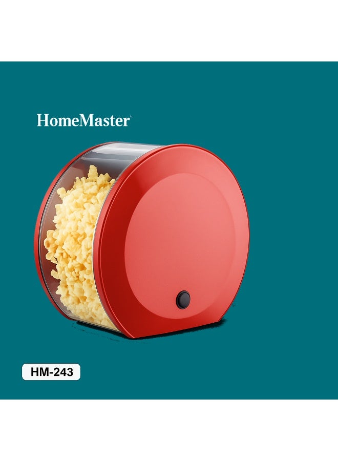 هوم ماستر آلة صنع الفشار الكهربائية بدون زيت بقدرة 1200 واط - تصميم عصري وسهل الاستخدام - Image 5