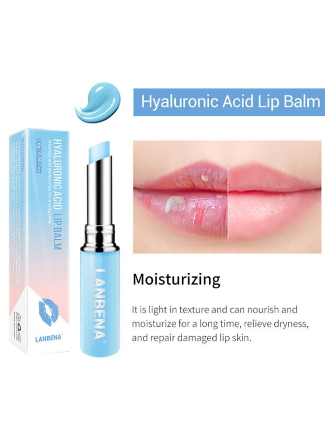لان بينا بلسم شفاه بحمض الهيالورونيك، مرطب ومكثف، ينعم الخطوط الدقيقة، يخفف الجفاف، يوفر حماية طويلة الأمد، للعناية اليومية بالشفاه. - Image 3