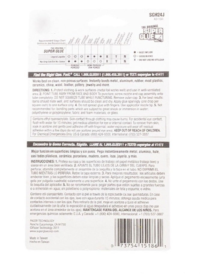 Super Glue Super Glue Pack Of 4 Pieces 2g  - Image 2