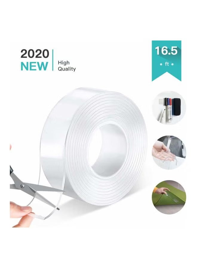 Double Sided Nano Adhesive Tape Clear 1x3x3