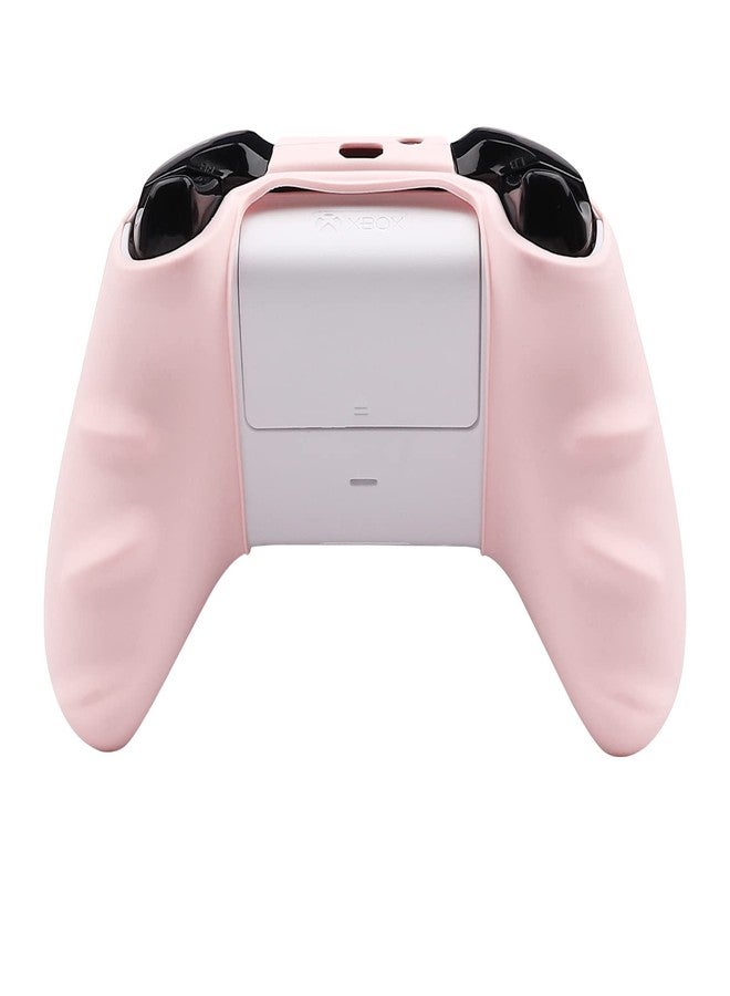 RALAN Pink Skins RALAN,Silicone Controller Cover Skin Protector Compatible for Xbox One S/X Controller (Pink Pro Thumb Grip x 2,Cat + Skull Cap &Cover Grip x 2) - Image 4