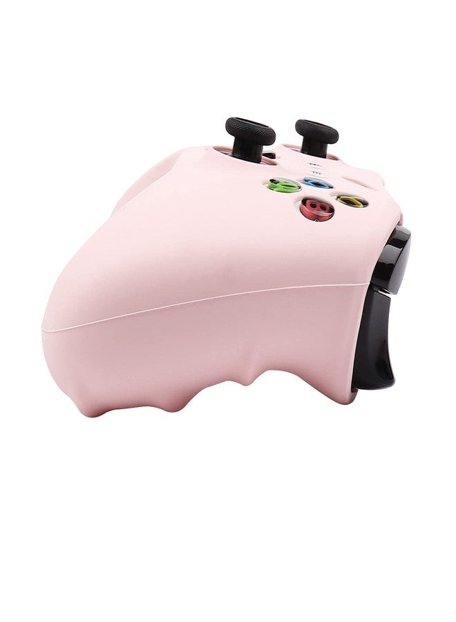 RALAN Pink Skins RALAN,Silicone Controller Cover Skin Protector Compatible for Xbox One S/X Controller (Pink Pro Thumb Grip x 2,Cat + Skull Cap &Cover Grip x 2) - Image 5