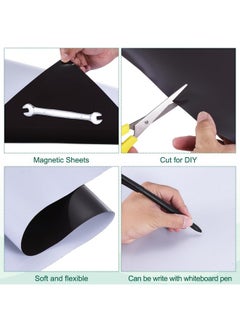 PATIKIL Printable Magnetic Sheets Roll 24Inch X 5Feet Blank Magnetic Sign Sheet For Vehicle Diy Craft  - Image 3