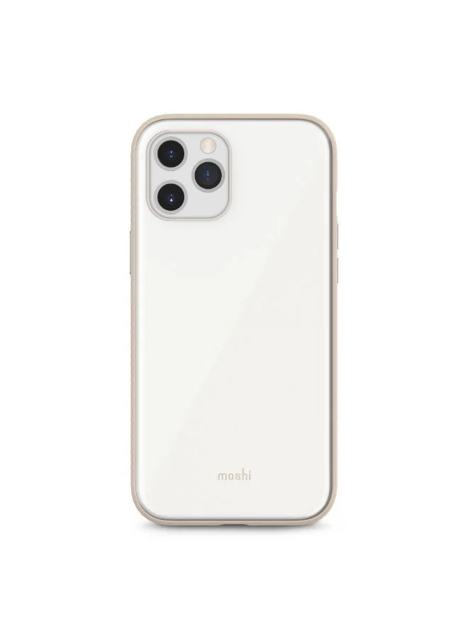 موشي MOSHI iPhone 12 Pro Max - iGlaze Case - Pearl White