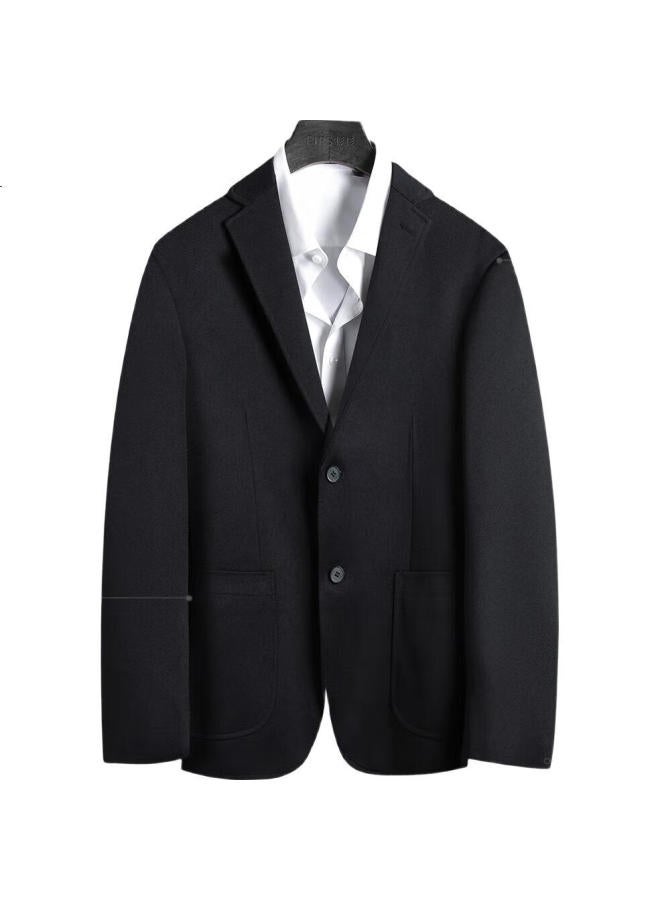 FIRS Shanshan Men'S Suit, Four-Season Style, Lightweight, Breathable, Crisp, Slim-Fit, Notch Lapel, Commuter Work Jacket - Image 1