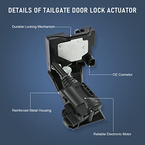 DICMIC Liftgate Actuator Tailgate Lock Actuator Motor for 2009-2012 Ford Escape 2009-2011 Mercury Mariner 2008-2011 Mazda Tribute Replace# 937-663, 9L8Z-7843150-B - Image 4
