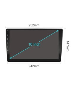 Android Music System For Car-10 inch, Car LCD Screen With iOS Android Mirror Link, 1080p OEM Head Unit BT/Wi-Fi/GPS/Handsfree Call 2GB RAM , 32GB storage