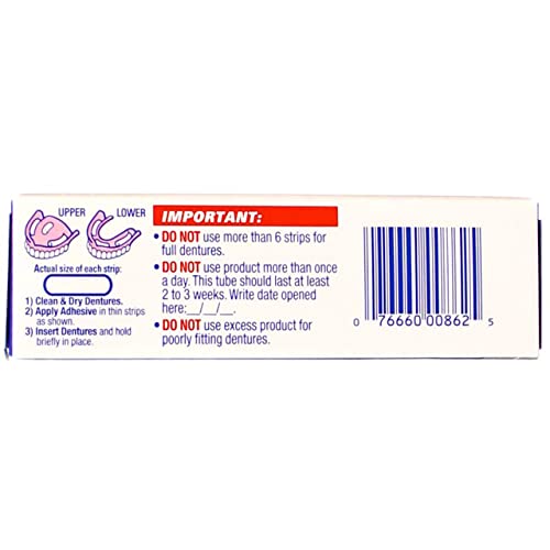 Fixodent Denture Adhesives Cream, Original - 0.75 Oz (Pack of 6) - Image 4