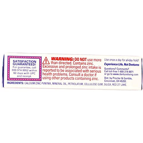 Fixodent Denture Adhesives Cream, Original - 0.75 Oz (Pack of 6) - Image 5