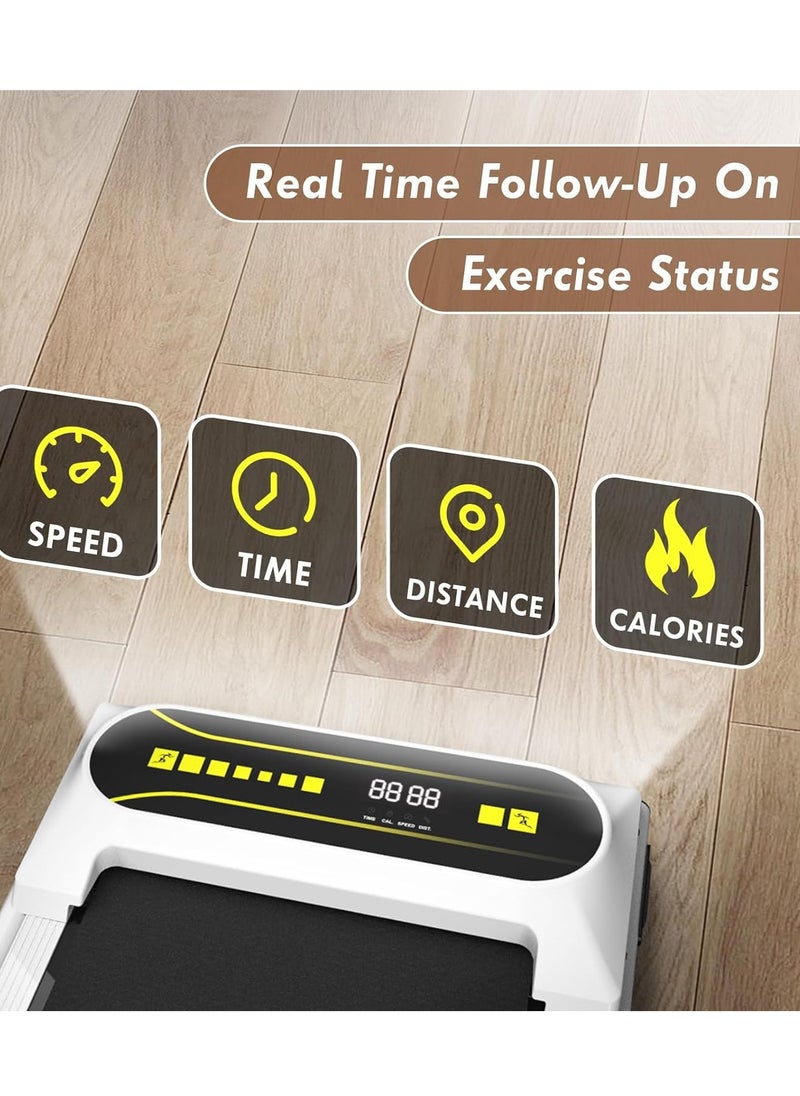 Sharpdo Undercounter Treadmill with Remote Control, Electric Treadmill, Walking Jogging Machine, No Installation Required 122.5L*52W*14H  - Image 4