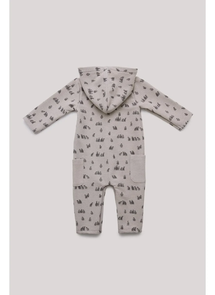 Layette Bg Store Baby Boy Patterned Overalls