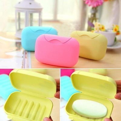 Inditradition Plastic Travel Soap Box | Soap Case Holder for Bathroom, Pack of 2 (Assorted Colour) - Image 2