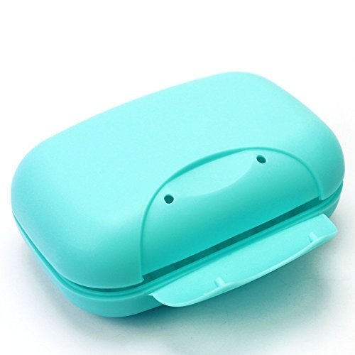 Inditradition Plastic Travel Soap Box | Soap Case Holder for Bathroom, Pack of 2 (Assorted Colour) - Image 4