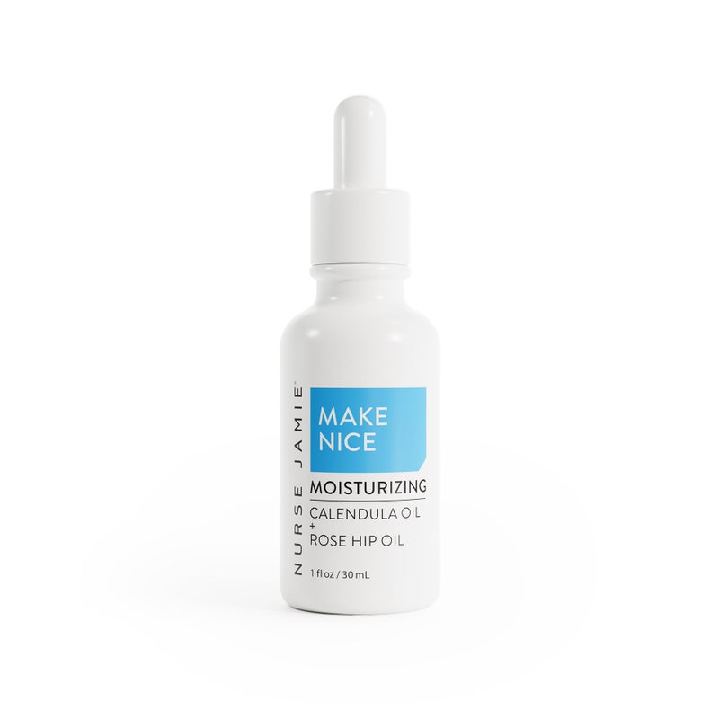 Nurse Jamie Make Nice Moisturizing Oil â€“ Hydrating Botanical Face Oil with Calendula & Rosehip for Dewy, Glowing Skin (30 mL) - Image 1