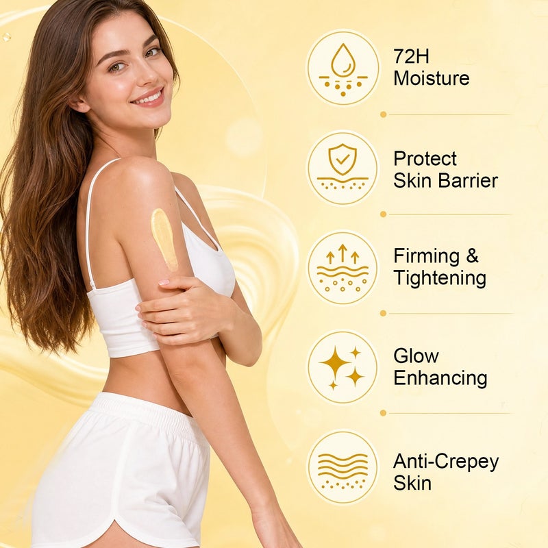 Danliss Moroccan Argan Oil Whipped Shea Butter Body Butter 100g Cocoa Butter Vitamin E Moisturizing - Image 3