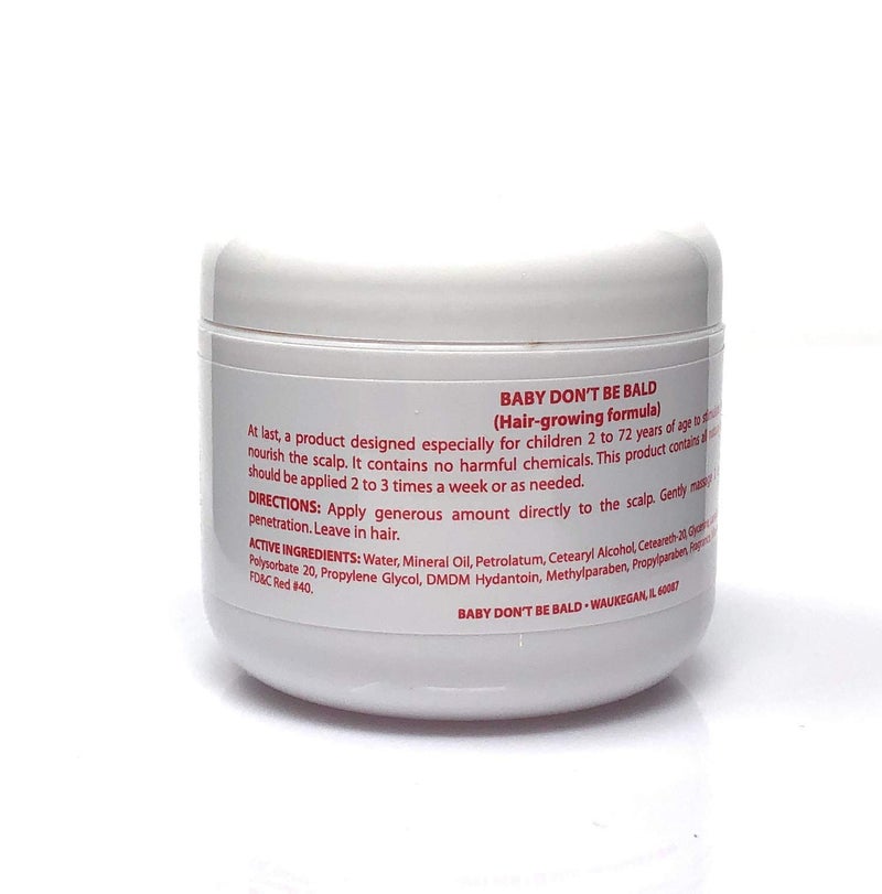 Baby Don't Bald Triple Strength Hair Grow 4 Oz. - Image 2