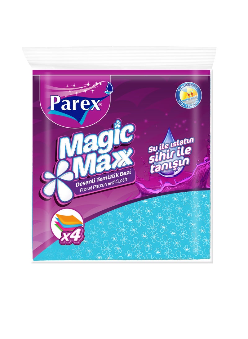 PAREX MAGIC MAXX CLEANING CLOTH(4 PCS) - Image 1