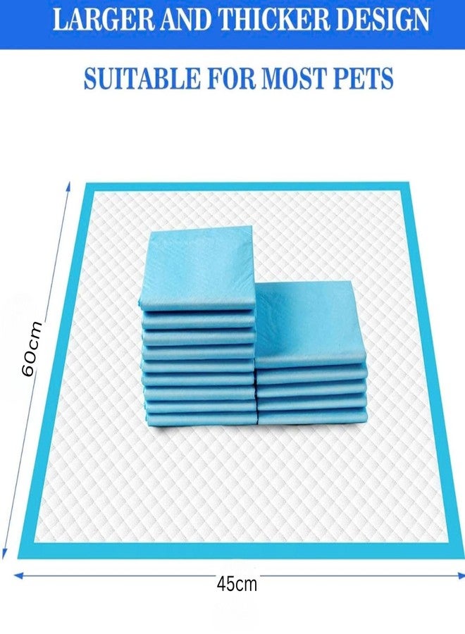 C-Cure Dog Pee Pads | Pack of 50 | 60x45 cm Disposable Pet Training Pads for Puppies, Adult Dogs & Cats | Leak-Proof, Quick-Dry, 5-Layer Absorbent Core with Adhesive Floor Tape - Image 3