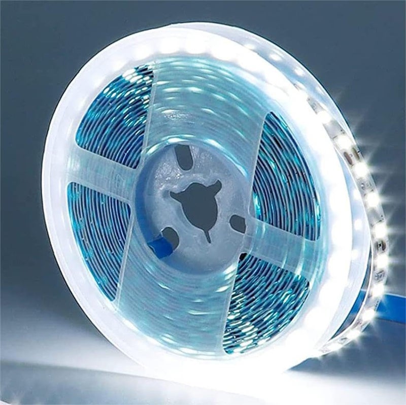 Meridian 5M SMD 5050 Flexible LED Strip Light - DC 12V Daylight White CT - Image 1