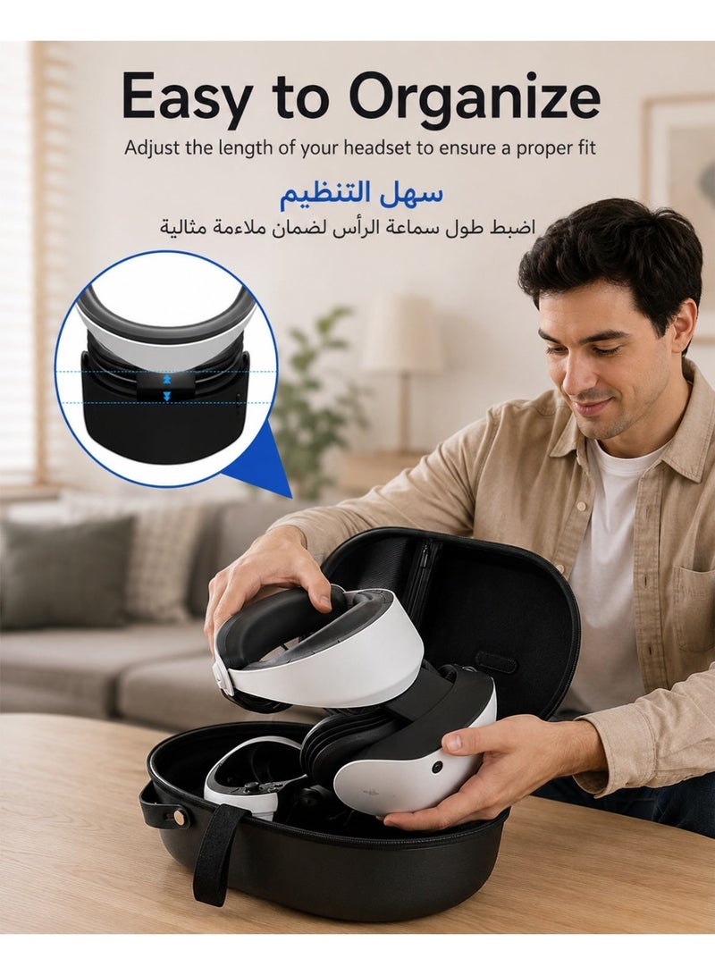 Syntech ME100 | Hard Carrying Case for PSVR2 | Black - Image 4