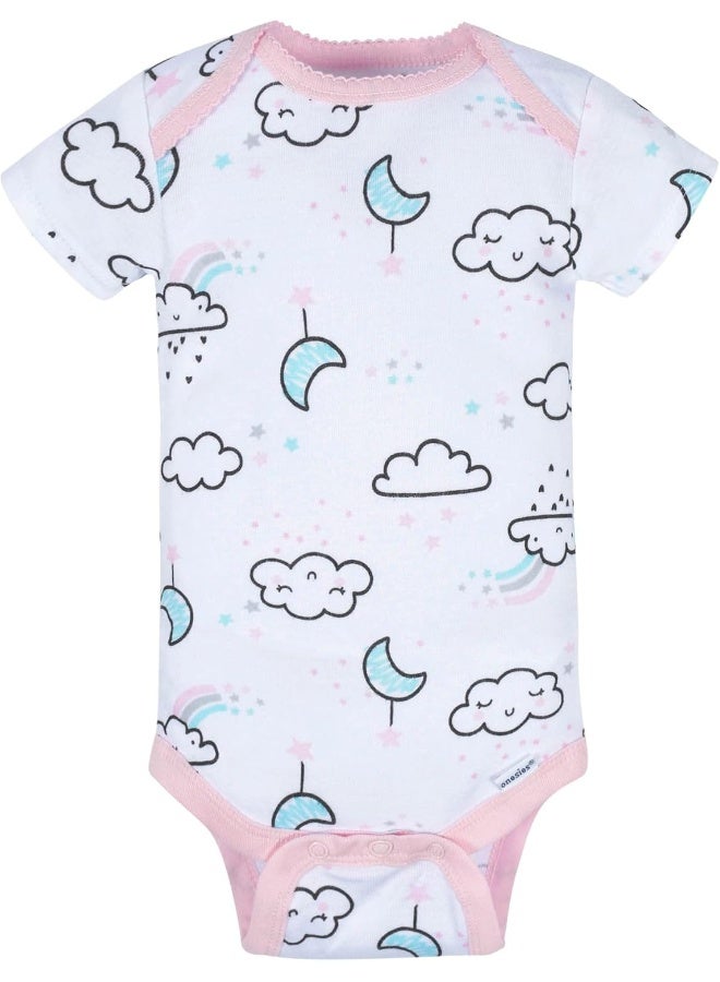 Gerber Gerber Baby 8-Pack Short Sleeve Bodysuits  - Image 4