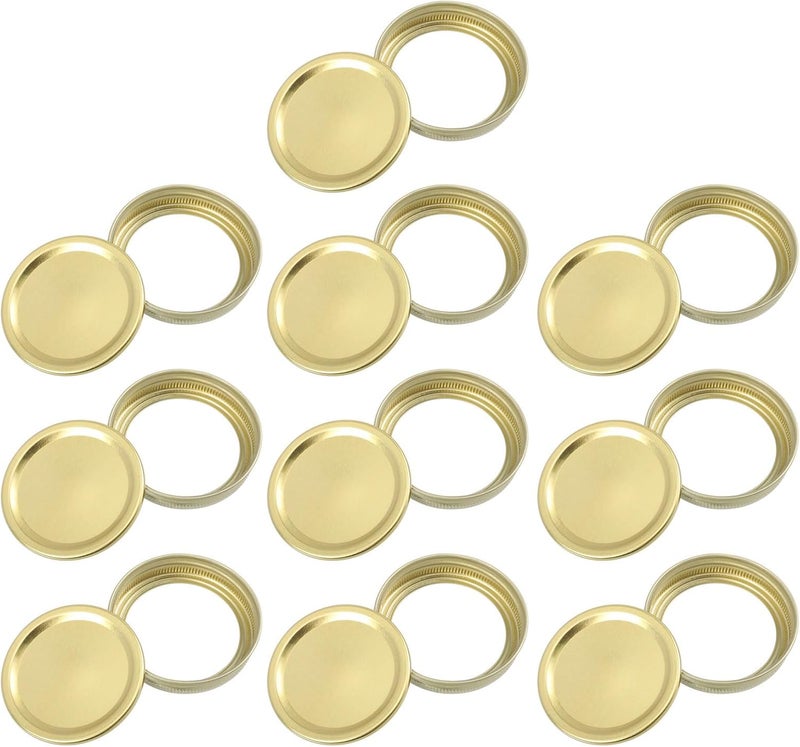 Trendy budget practical design COLLBATH 20pcs Mason Jar Lids Split-type Airtight Metal Canning Caps with Seal Rings for Regular Mouth Jars, Leak Proof Tinplate Covers for Food Storage and Preserving Transit damage prevent build Batch uniform stable quality Elegant practical design Size-sorted warehouse storage All usage compatible Home & light industrial compatible Pre-sale confirmed stock Global sizing options Personal & public compatible Carefully selected material Integrated local logistics Wear resistant upgraded material Narrow & wide space compatible Daily repeated use trusted quality Tiered cost purchase alternatives Trendy economical quality General need oriented design Budget friendly sizing alternatives Occasional & permanent usable Storage burden minimized build All-season available stock Organized shipment arrange Cost saving design picks Light & heavy use compatible - Image 1