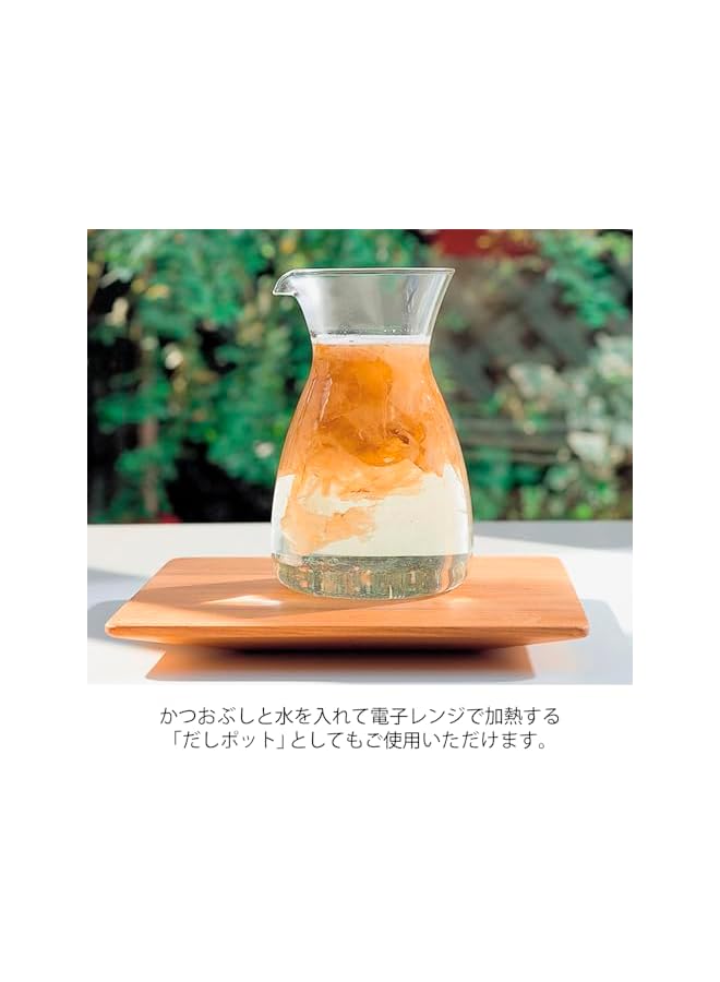 S-TOP Tokkuri Glass Coffee Decanter, Handleless Carafe for Pour Over & Specialty Coffee, Heatproof S-TOPicate Glass, Elegant Design, 400ml - Clear - Image 2