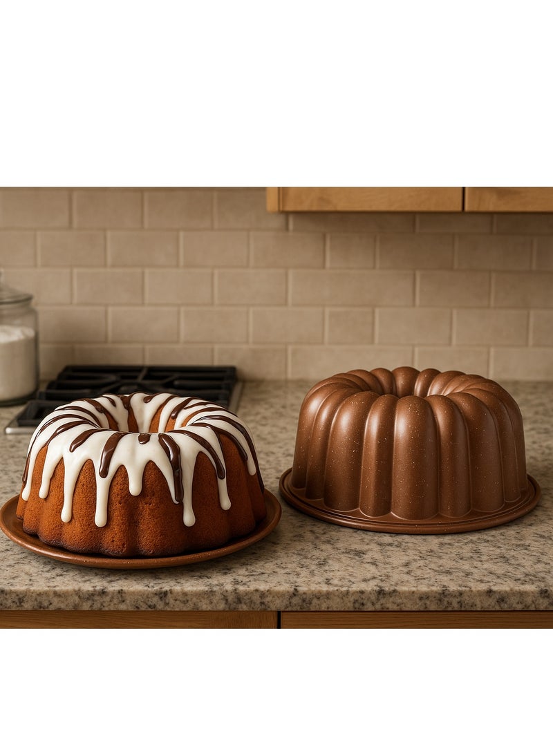 المفرج قالب كيك جرانيت فاخر وقوي غير لاصق بتصميم مميز - Image 1