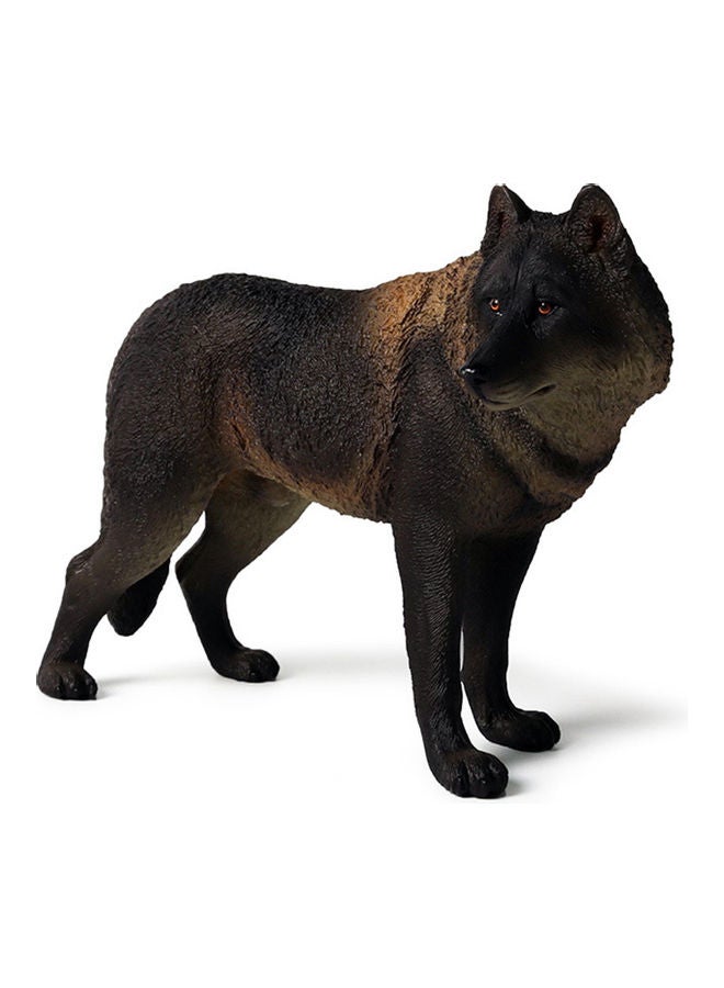 Simulation Wolf Figurine Toy - Image 1