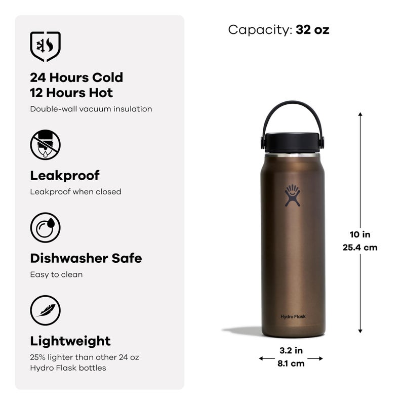 Hydro Flask 32 Oz Lightweight Wide Flex Cap Tourmaline - Image 2