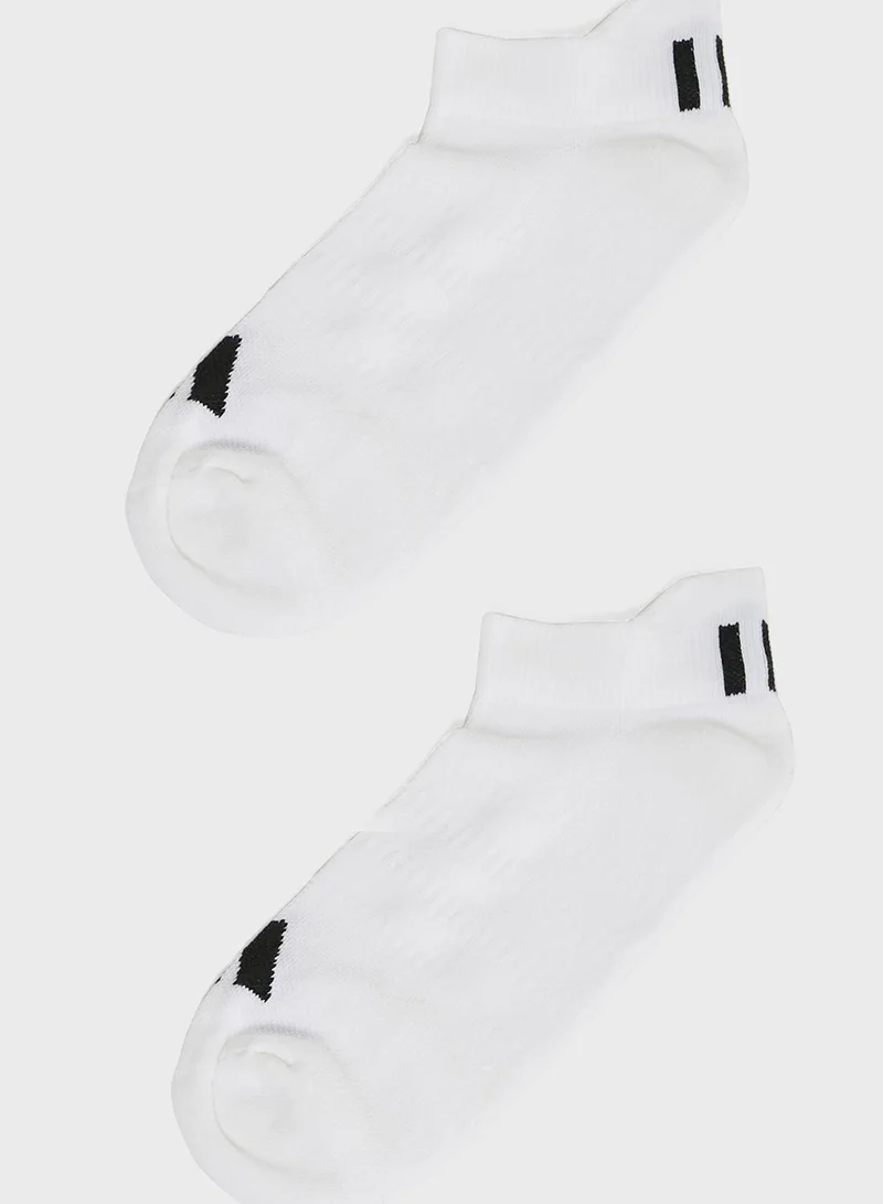 Adidas adidas 3 Pk Ankle White Golf Socks