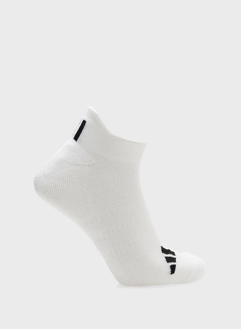 Adidas adidas 3 Pk Ankle White Golf Socks
