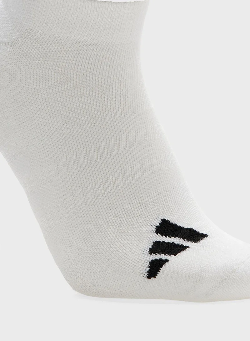 Adidas adidas 3 Pk Ankle White Golf Socks