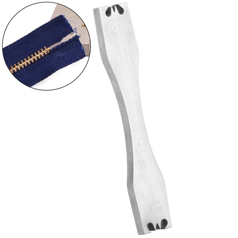 Zipper Gear Remover: High-quality Durable Material - Exquisite Craftsmanship Zipper Repair Tool for DIY Leather Craft Enthusiasts & Zipper Fix Scenarios - Image 4
