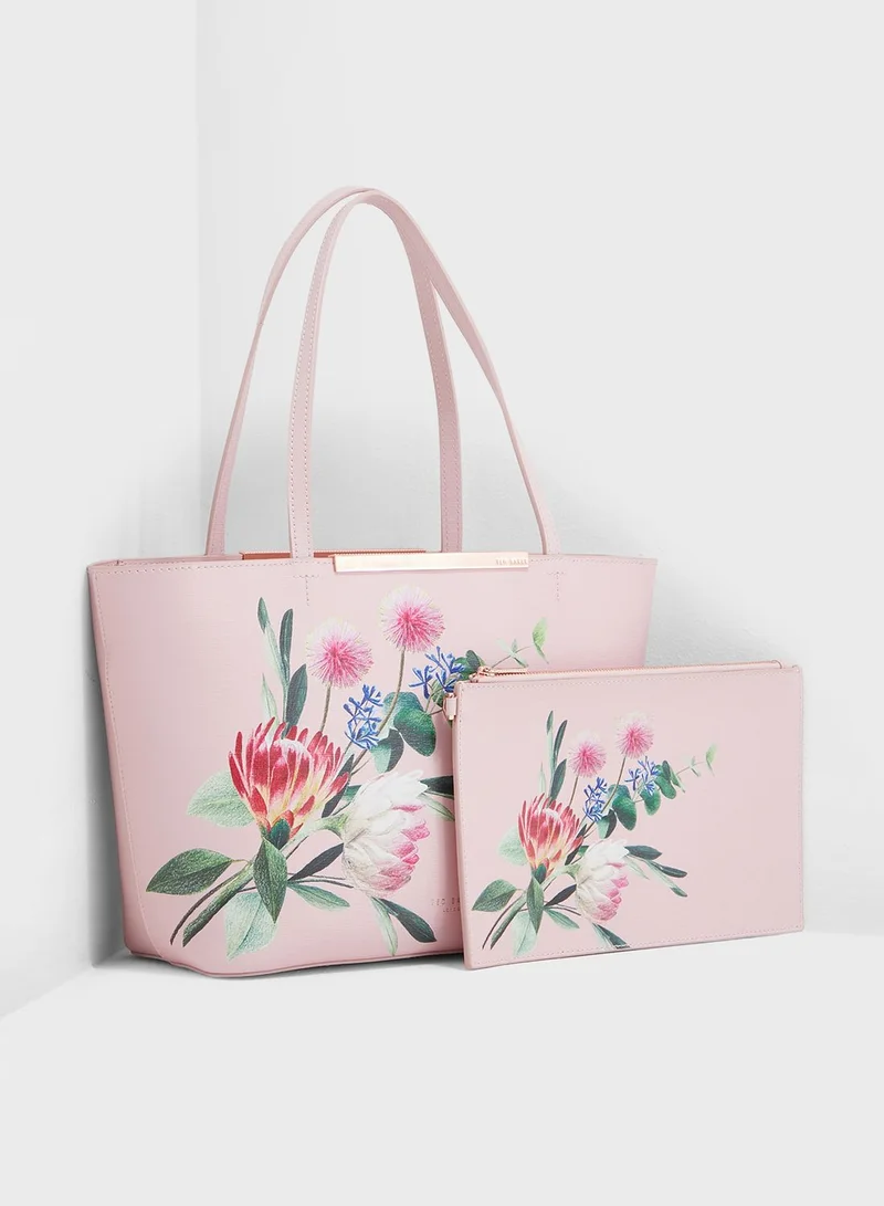 Ted Baker Abiiey Flourish Mini Bark Shopper