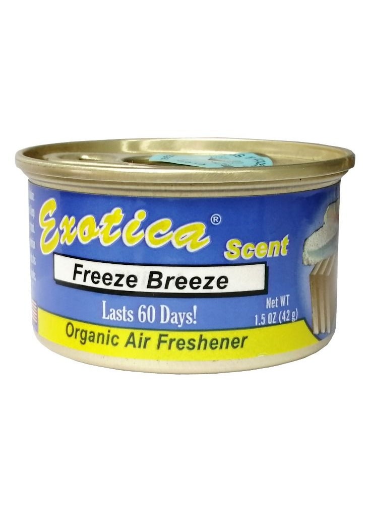 EXOTICA - Organic Air Freshener, Pack of 3 Pcs, Freeze Breeze - Image 1