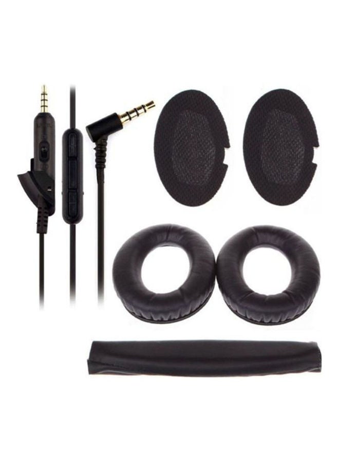 NIBEMINENT Ear Pads Cushion for Bose QuietComfort QC15 QC2 Black - Image 1