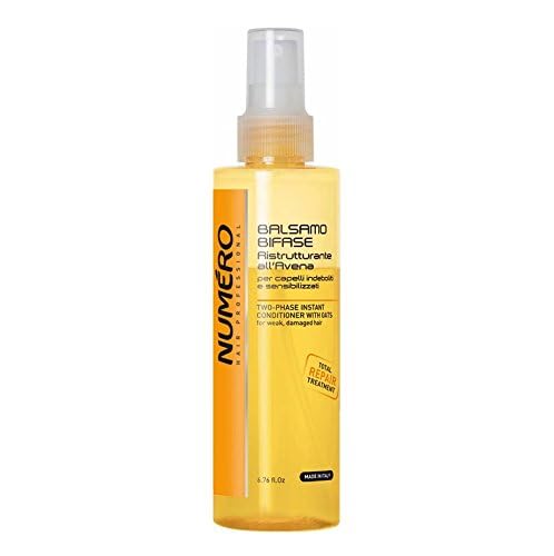 Brelil Numero Instant TwoPhase Oatmeal Hair Conditioner 200 ml67 floz - Image 3