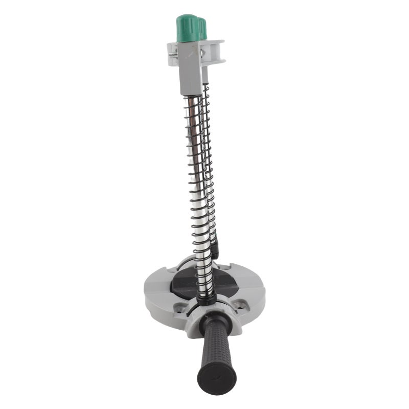 Mobile Drill Stand: White Adjustable Drill Guide - Non-Slip V-Groove Base, 45° Angle Adjustable, Quick Reset Spring Guide for Home Workshop Projects - Image 5