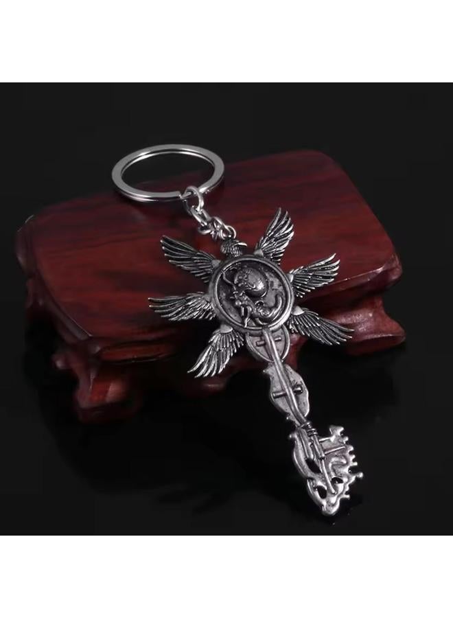 Bluejw Resident Evil 8 Village Horror Game Pendant Keychain, Standard - Image 5