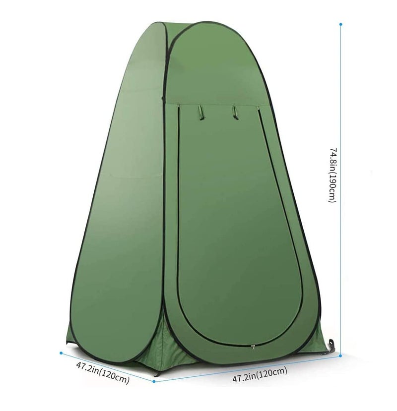 SKY-TOUCH Outdoor Changing Clothes Tent, Pop Up Shower, Portable Folding Toilet With Carry Bag, Beach Dressing Room, Suitable for Camping/Beach - Image 4