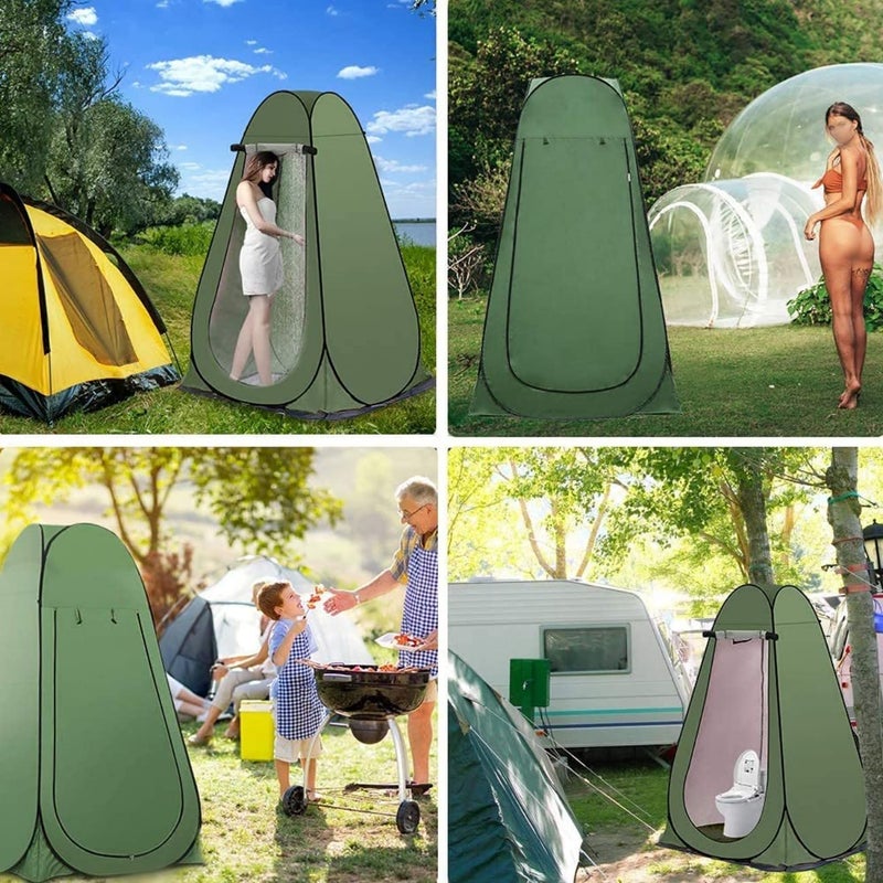 SKY-TOUCH Outdoor Changing Clothes Tent, Pop Up Shower, Portable Folding Toilet With Carry Bag, Beach Dressing Room, Suitable for Camping/Beach - Image 5