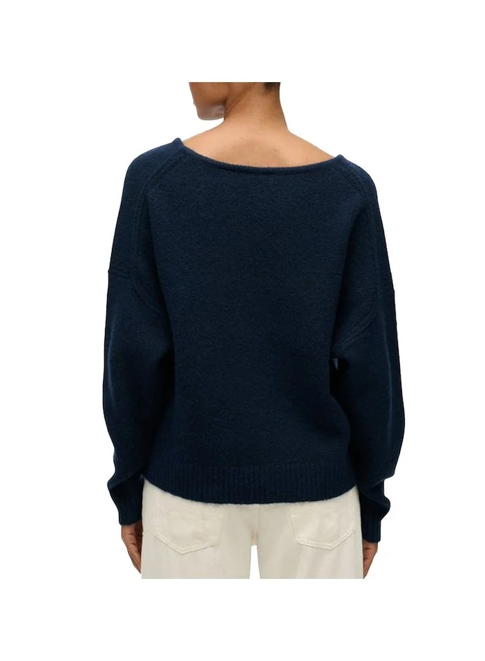 Superdry Brushed Oversized V Neck Jumper