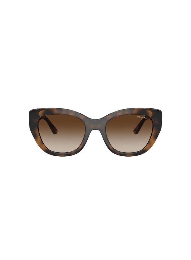 Vogue Women Full Rim Butterfly Sunglasses 0VO5567S 52 - Image 3