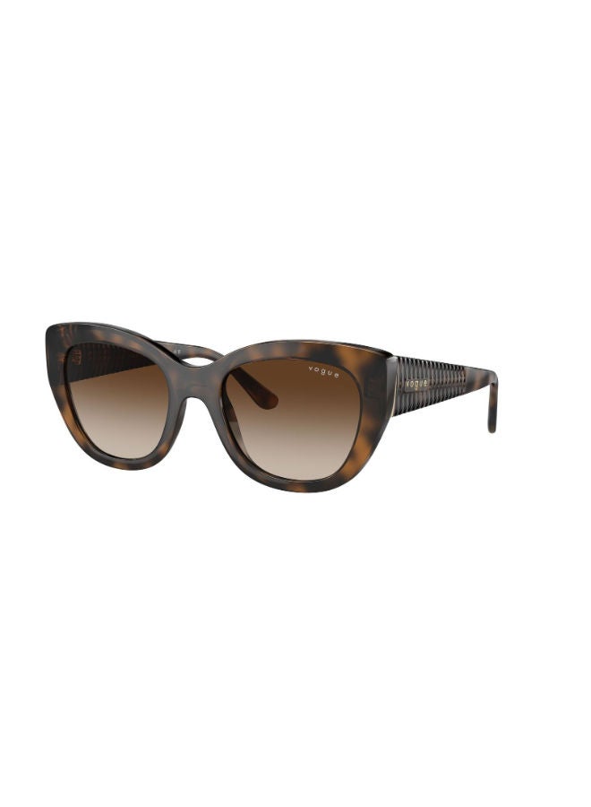 Vogue Women Full Rim Butterfly Sunglasses 0VO5567S 52 - Image 1